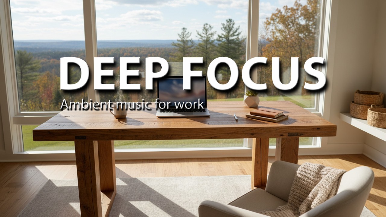 Focus Flow State Minimal ambient focus music