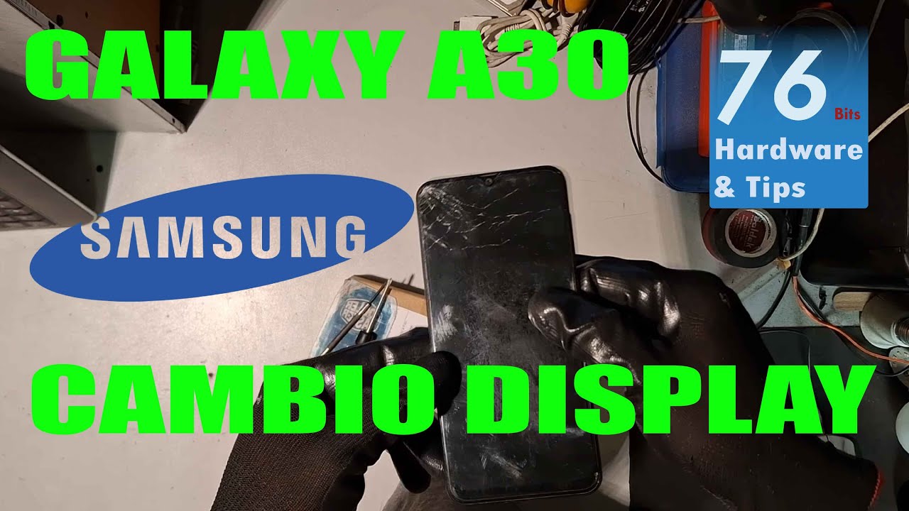 Cambio de Display a Samsung Galaxy A30, con refaccion generica !!!