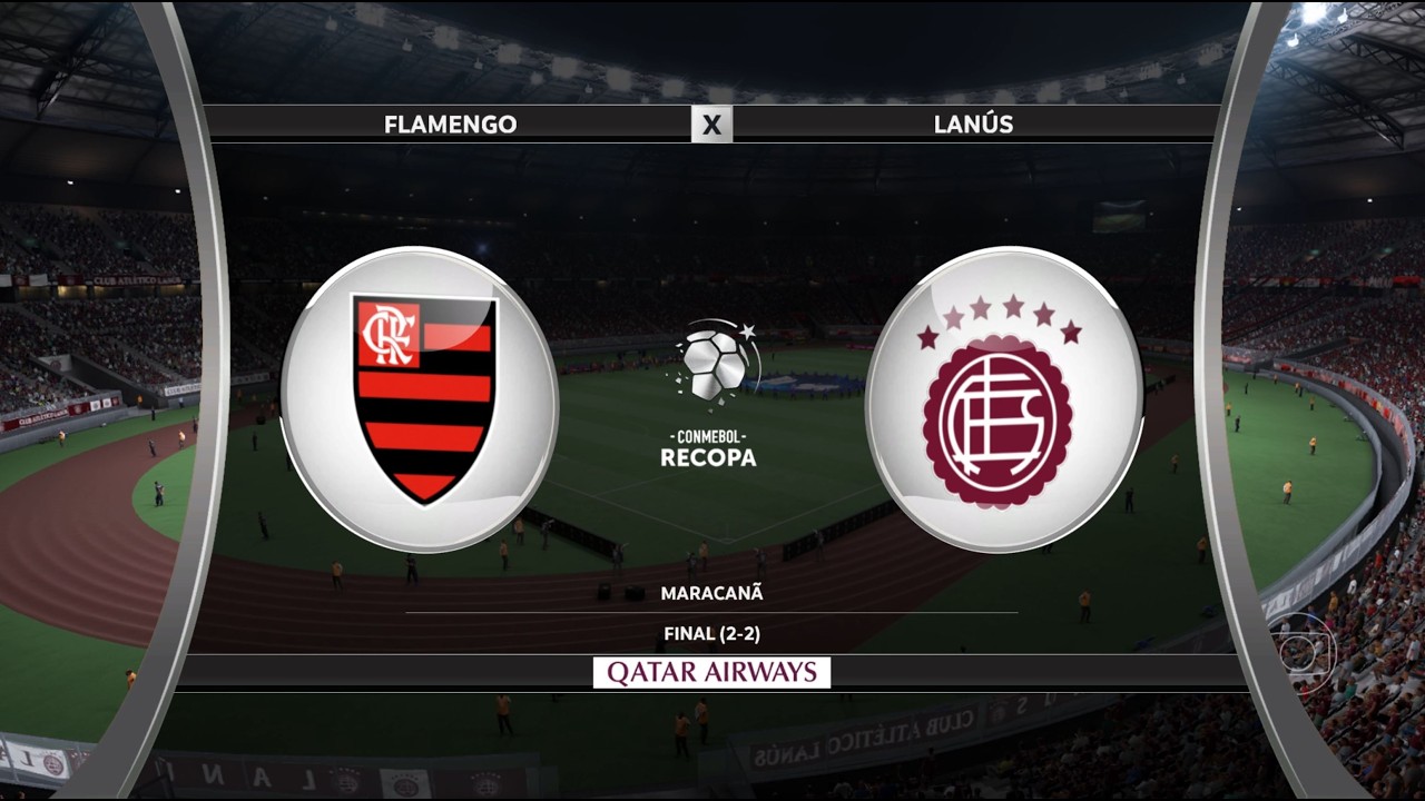 Flamengo x Lanús - RECOPA SUL-AMERICANA 2026 [Final] (FIFA 22/PC)