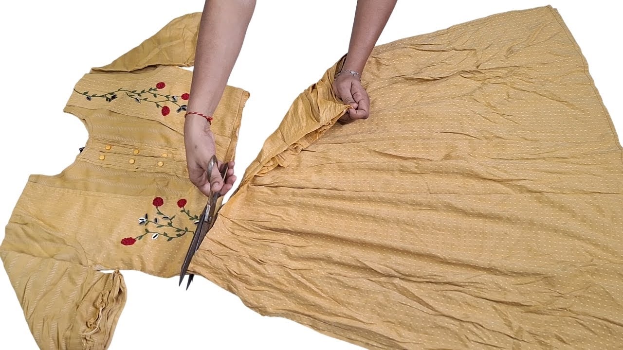 Awesome and DiY Craft Idea From Old Kurti # Old Cloths Hack # Re Use Idea From Old Kurti