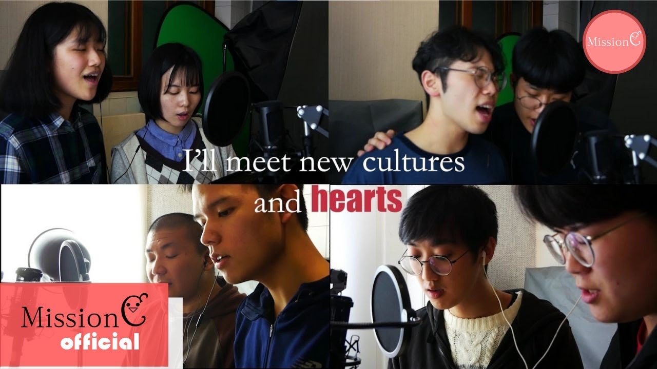 A song for those who want to study in another country / It's gonna be great.