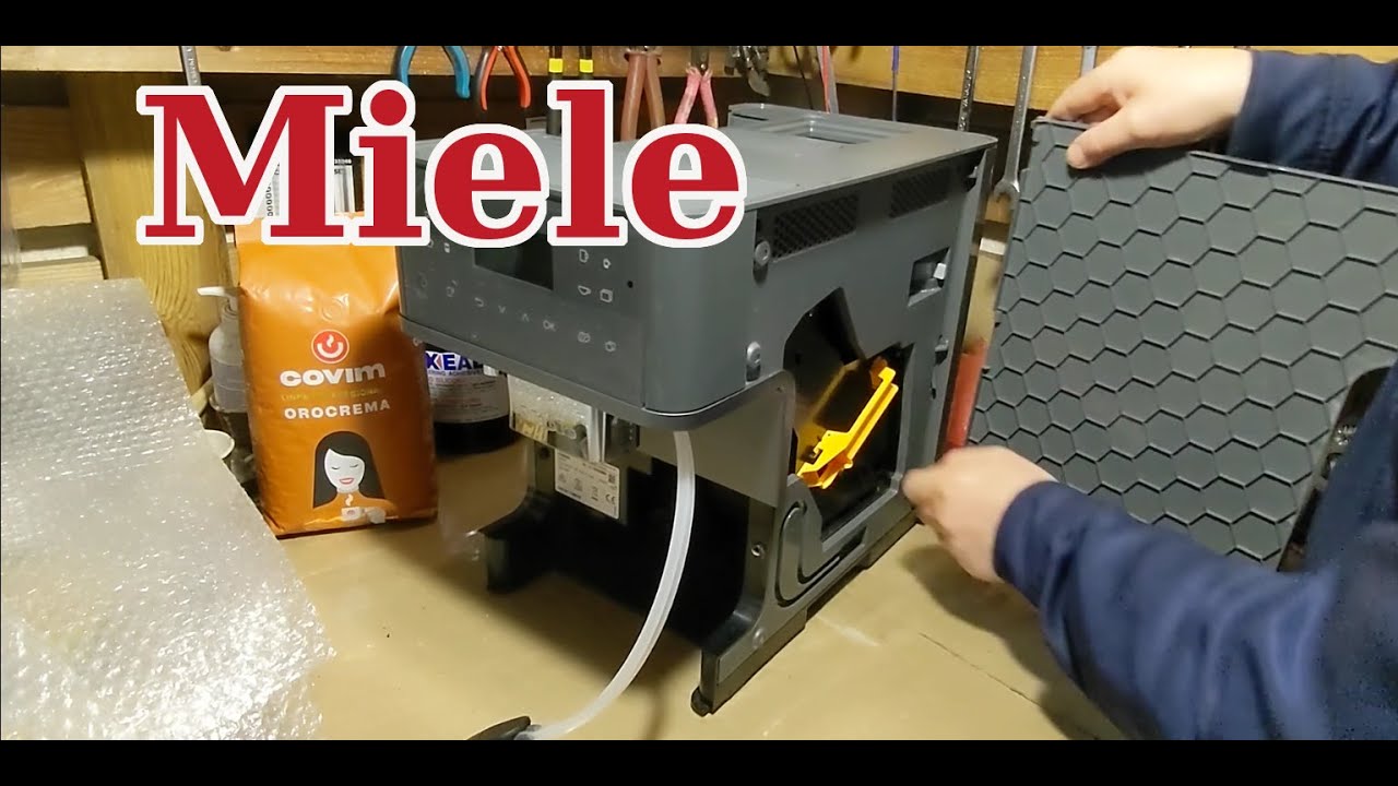 как разобрать кофеварку Miele