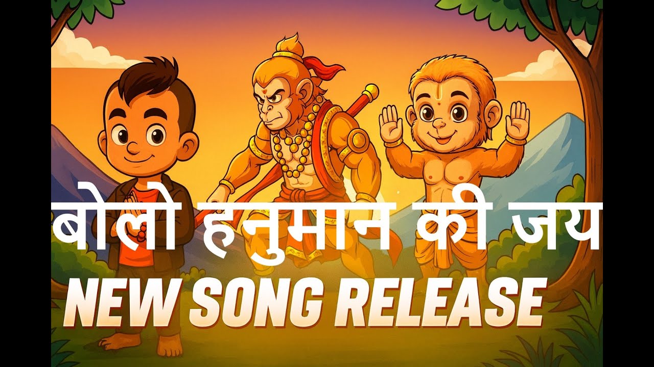 Bolo Hanuman Ki Jai | Energetic song for kids |  New release Hanuman song | 