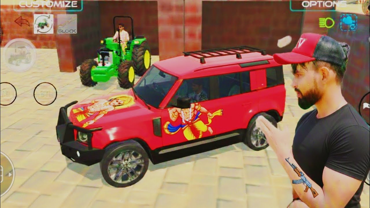 Aaj defender ki सर्विस karwane jana hai 😆 indian vehicle simulator 3d 🤩