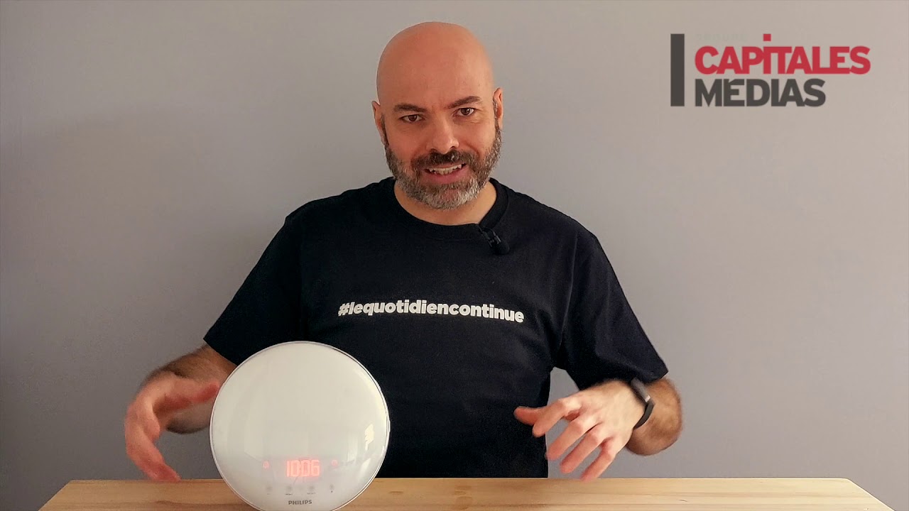 Test de la lampe de réveil Philips