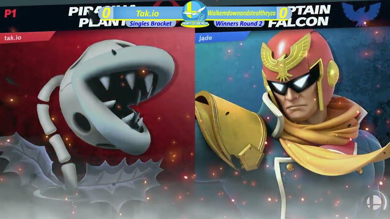 SocaSmash 168 Ultimate Singles: Tak.io (Pirhana Plant, King DeDeDe) vs WEDASTZ (Cpt Falcon) Win R 2