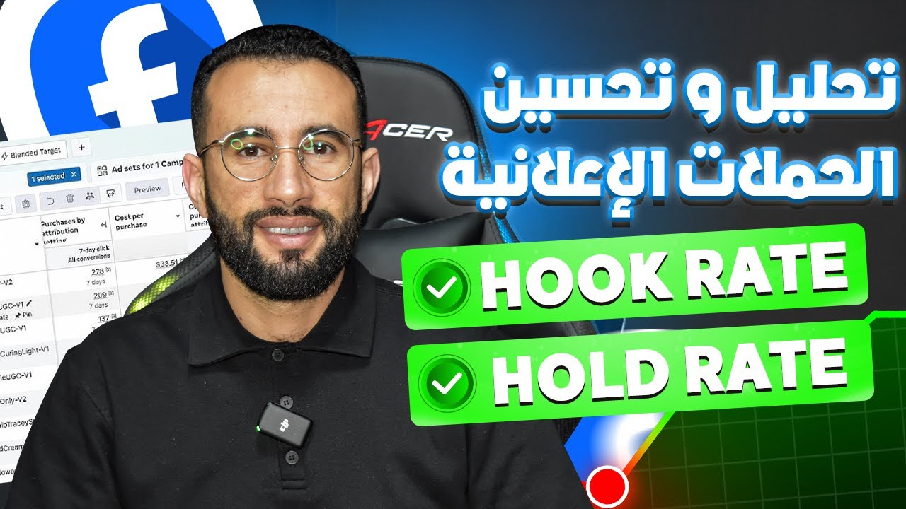 Analyse des KPIs Facebook Ads & تحليل وتحسين الحملات الإعلانية