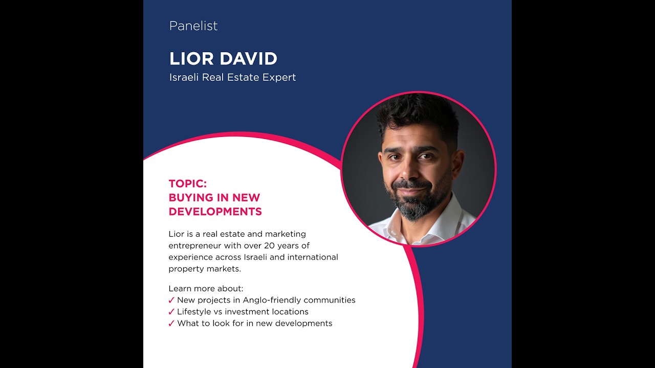 How to Evaluate a New Development in Israel | Overseas Buyer Guide (Lior David)
