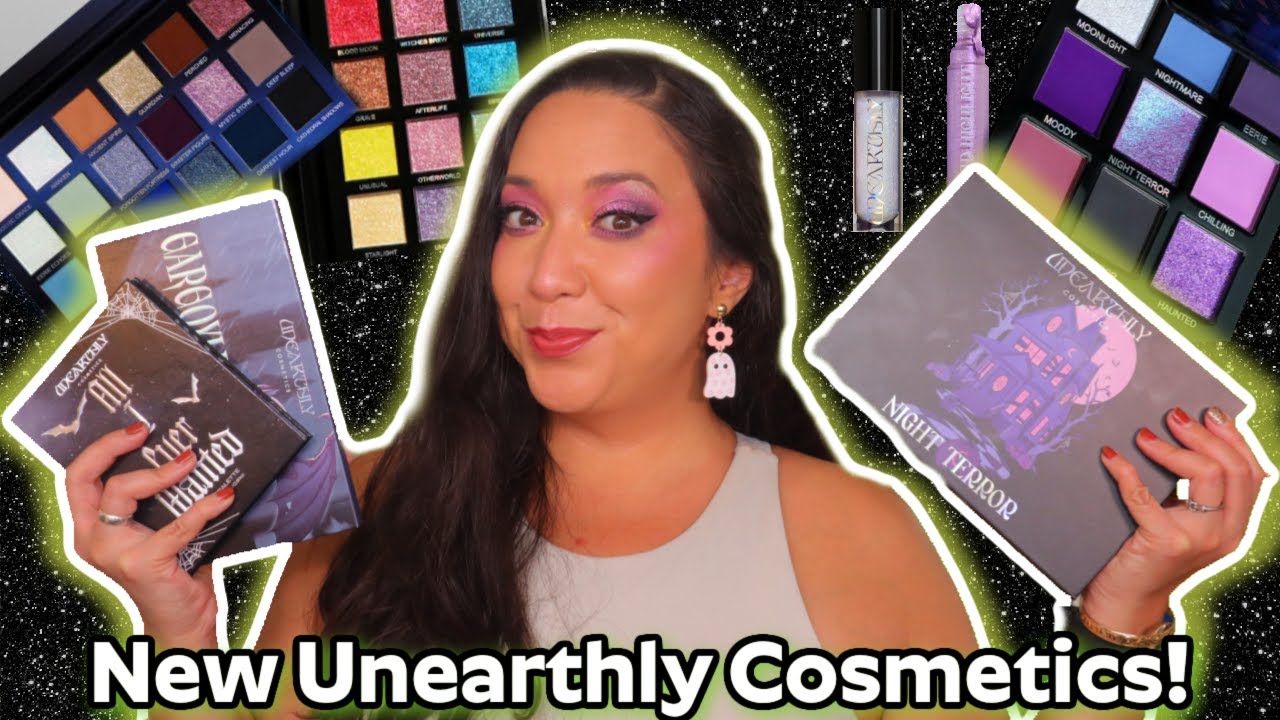 New Releases From Unearthly Cosmetics! All I Ever Wanted, Gargoyle Palette & The Night Terror Box!