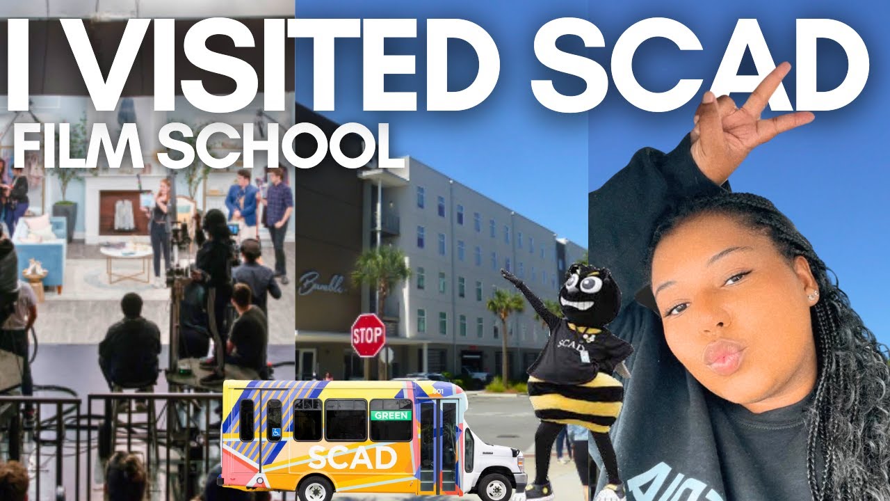I Visited SCAD Film School! Touring dorms, production studio + more