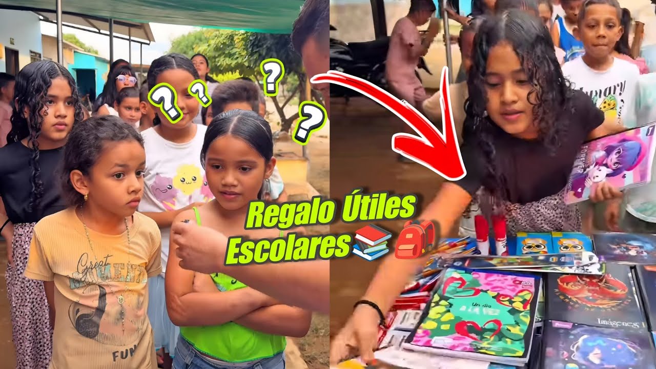 😱Regalo Útiles Escolares con el mejor juego de preguntas📚🎒