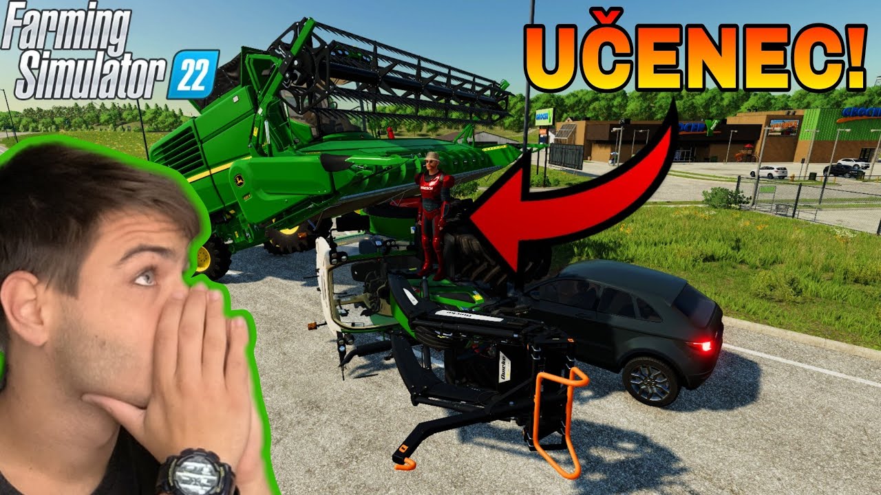 IZGUBIL ŽIVCE Z NALKOTOM NA KMETIJI! (FS22 MULTIPLAYER) [SLO]