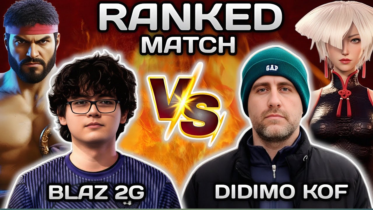 SF6 ▰ Blaz ( Ryu )  VS Didimo KOF ( A.K.I. ) HLG.
