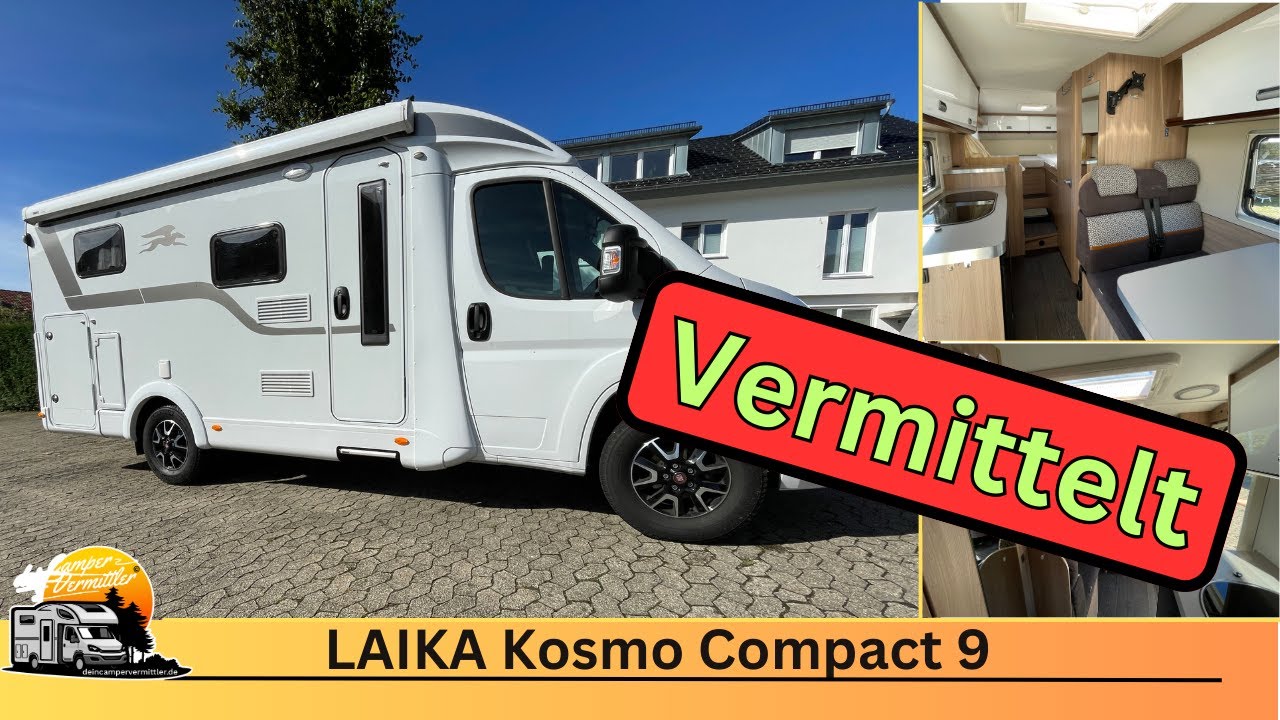 Erst 7800 KM | Wohnmobil mit Einzelbetten | Laika Kosmo Compact 9 |