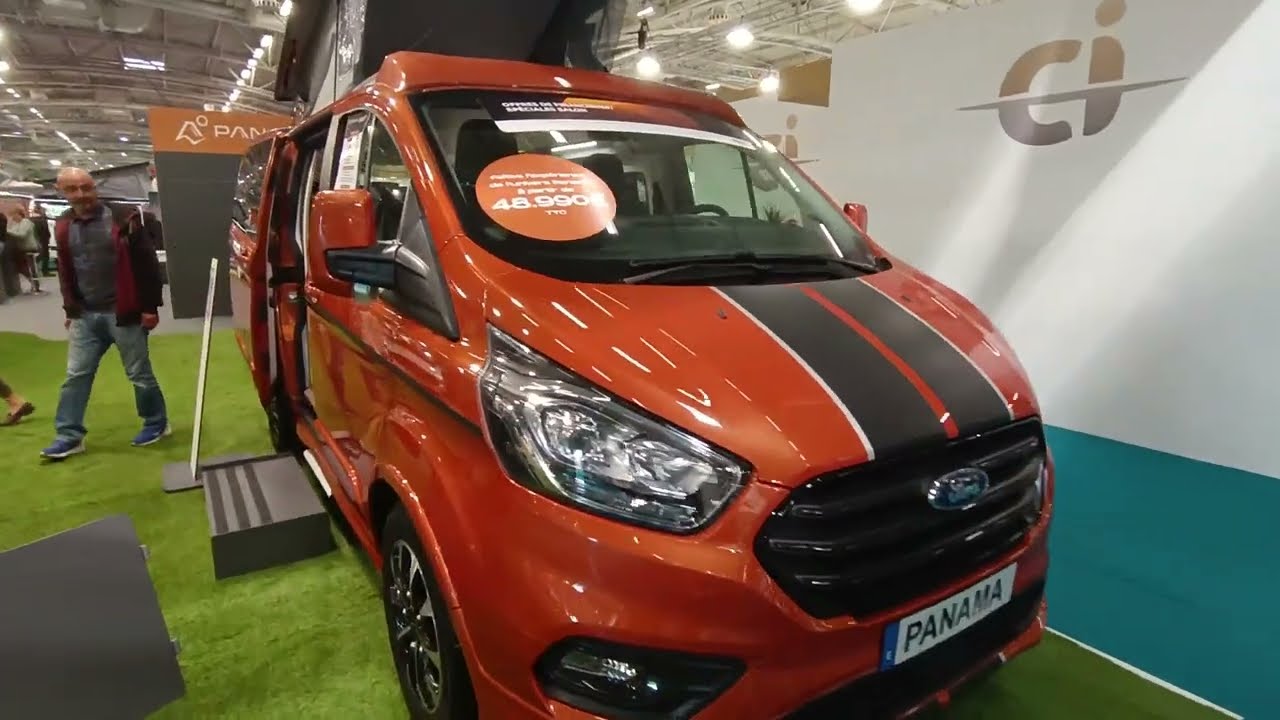 Gamme van Panama au salon des véhicules de loisirs 2022 au Bourget.