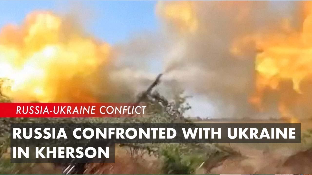 Russia confronted with Ukraine in Kherson