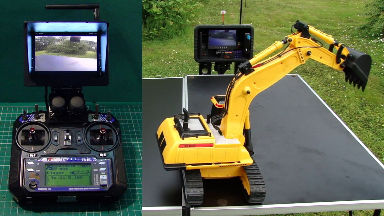00b R C  Excavator Build Series Introduction (New Bright C550 Conversion)