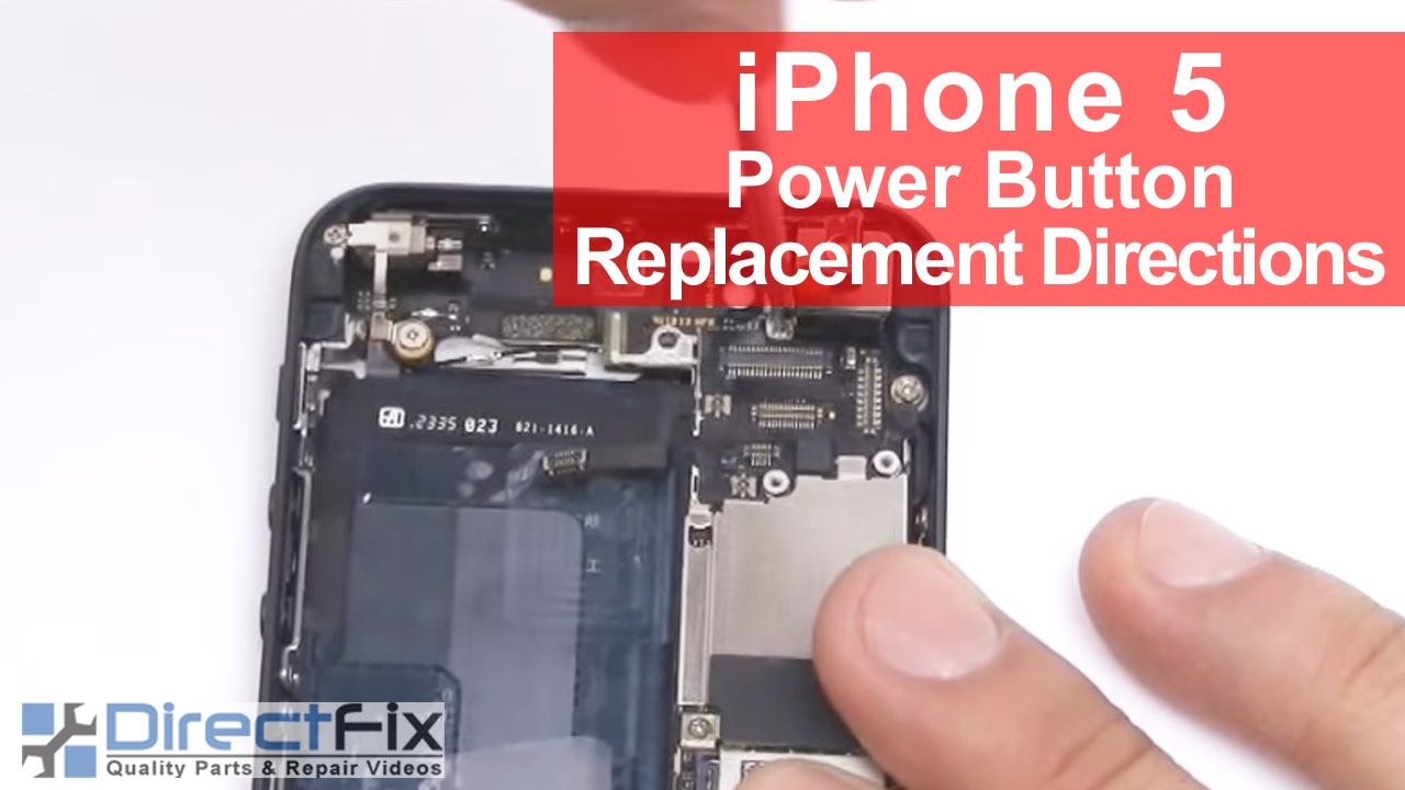 How To iPhone 5 Power Button and Volume Replacement