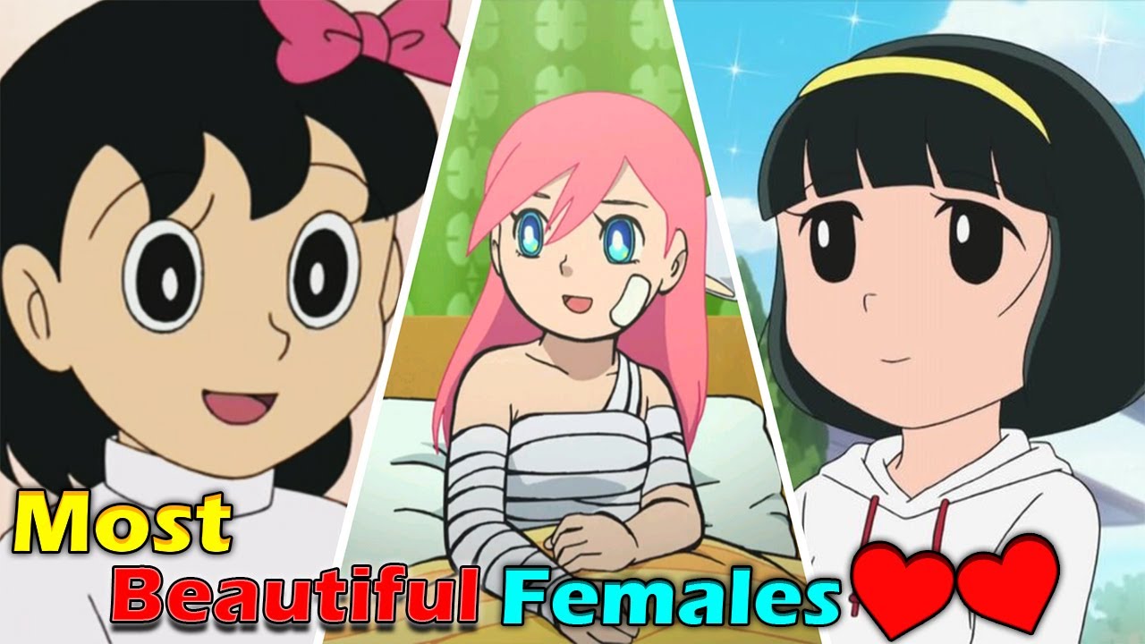 Doraemon Top 5 Most Beautiful Female Characters Of All Time|HINDI|Doraemon Females |Toon Smash