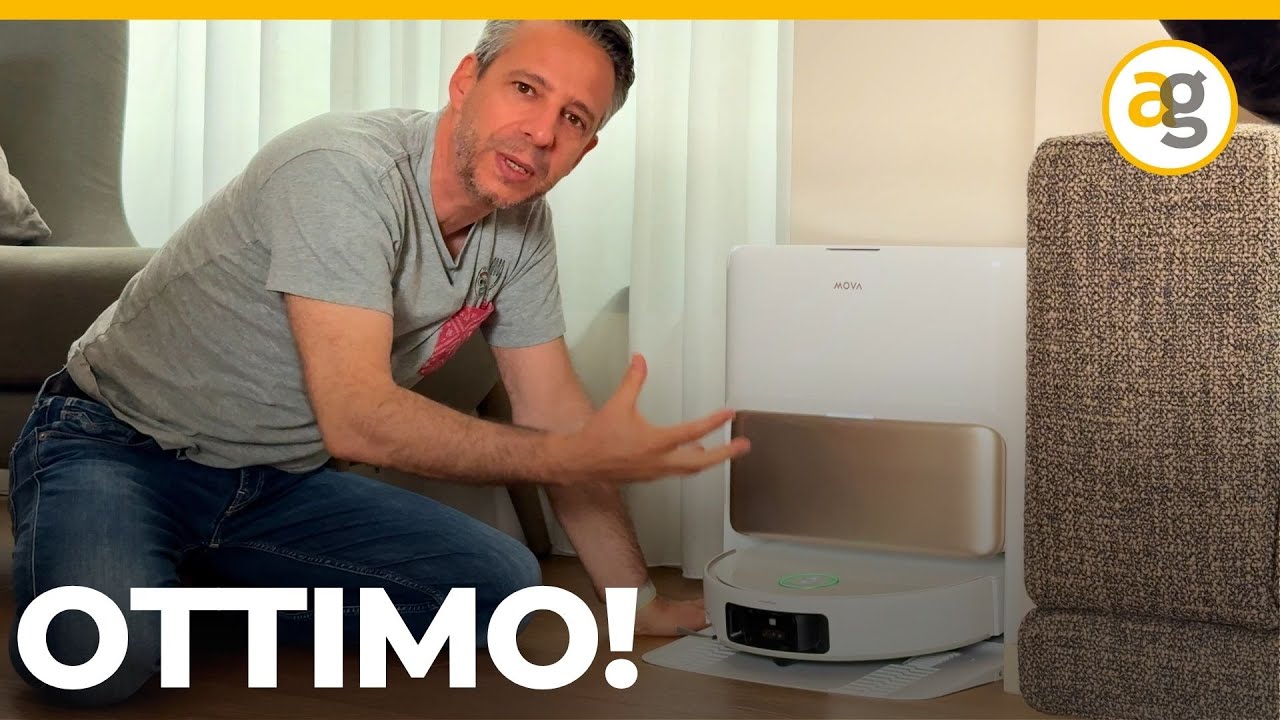 Recensione MOVA V50 ultra ROBOT COMPLETISSIMO.