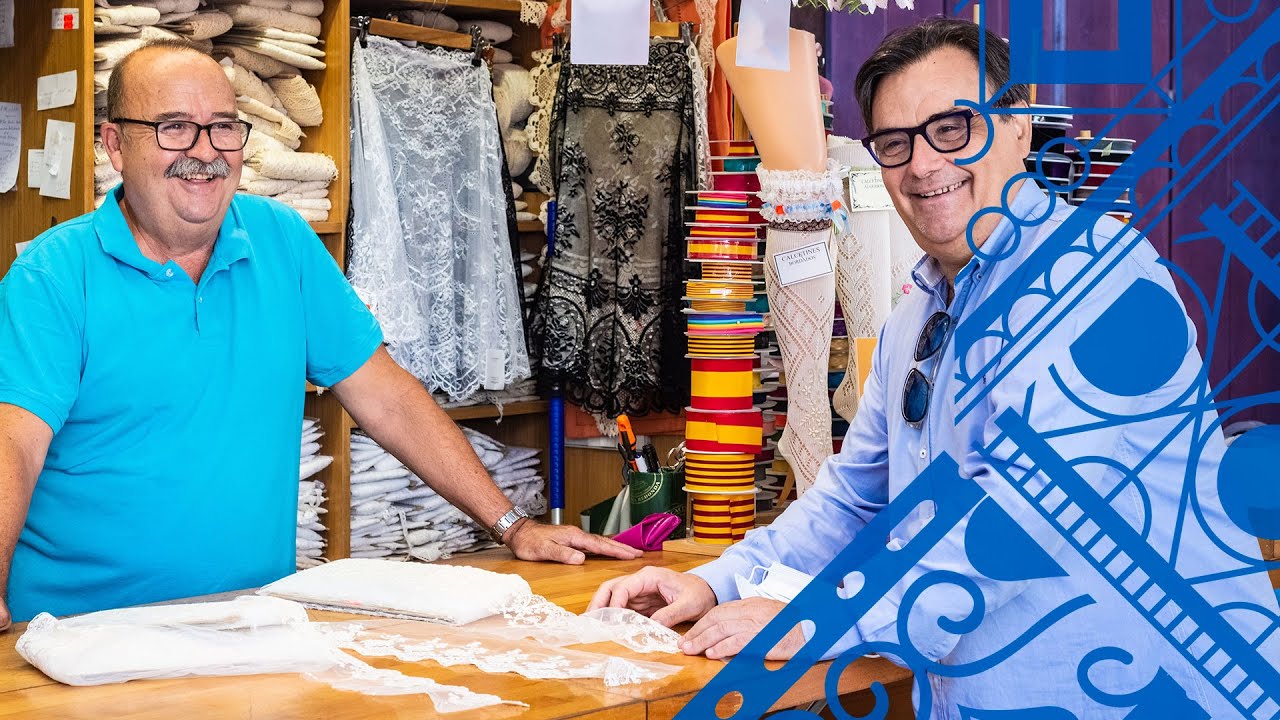 Eugenio Ribera según Paco de Mercería Caracena en Valencia, España