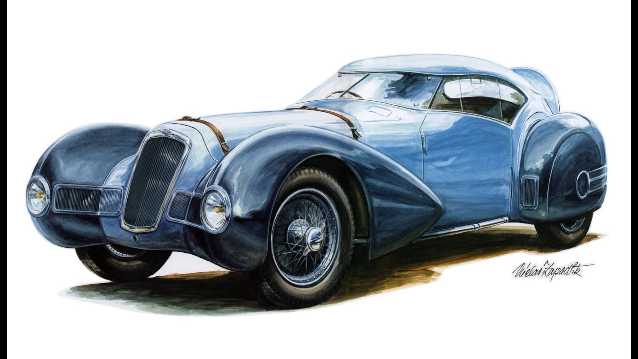 Delage V12 Labourdette (1937) / забытая легенда