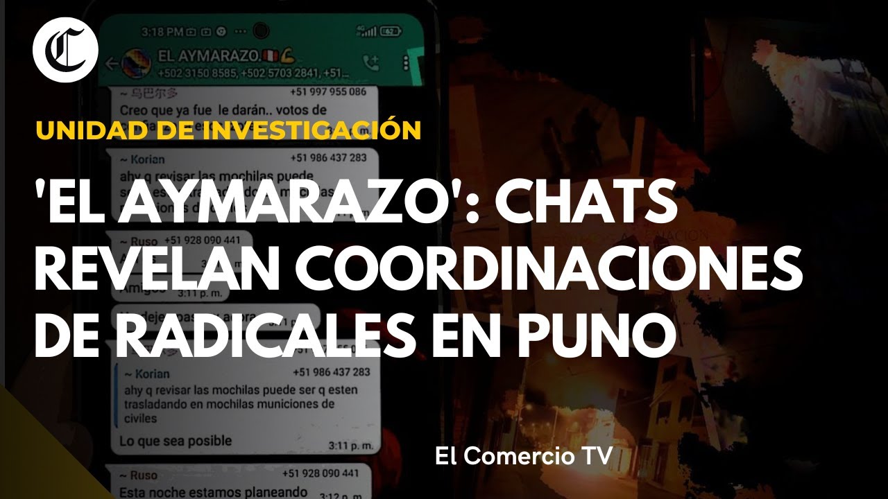Protestas en Puno: mensajes revelan coordinaciones de acciones violentas #UI #VIdeosEC