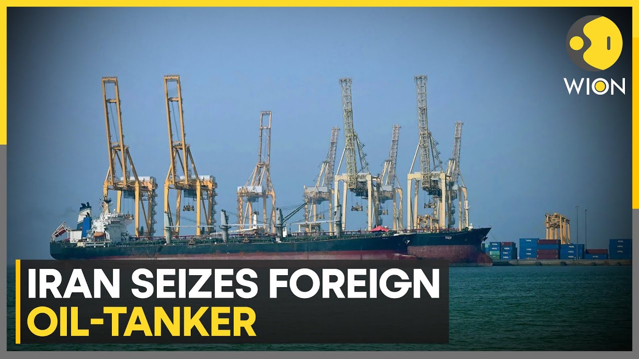 Iran Seizes Foreign Oil Tanker It Says Was Carrying Smuggled Fuel in the Gulf | WION NEWS