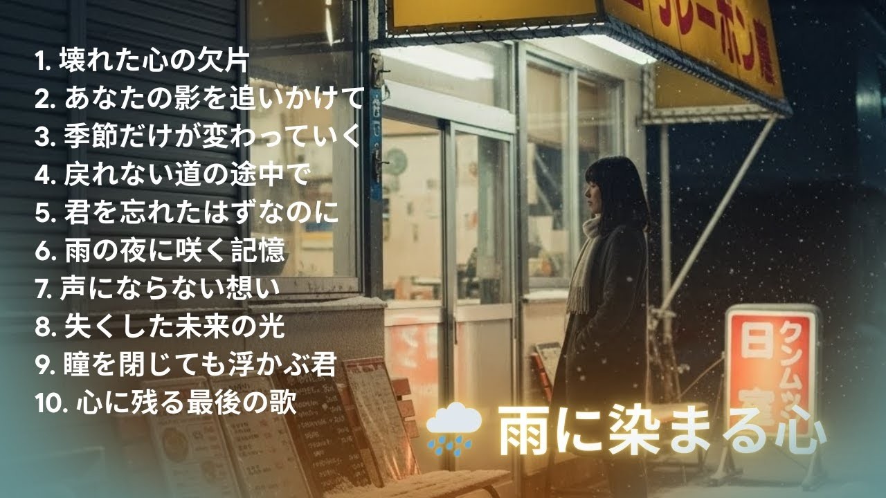 夜に包まれる大人の邦楽ラブソング💔 宇多田ヒカル・ZARD