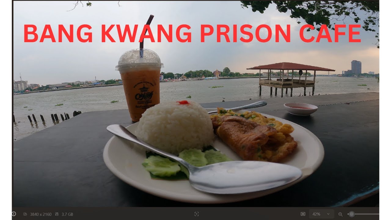 BANGKOK BANG KWANG PRISON CAFE |  Boat Ride - BTS - Food - All for less than $10