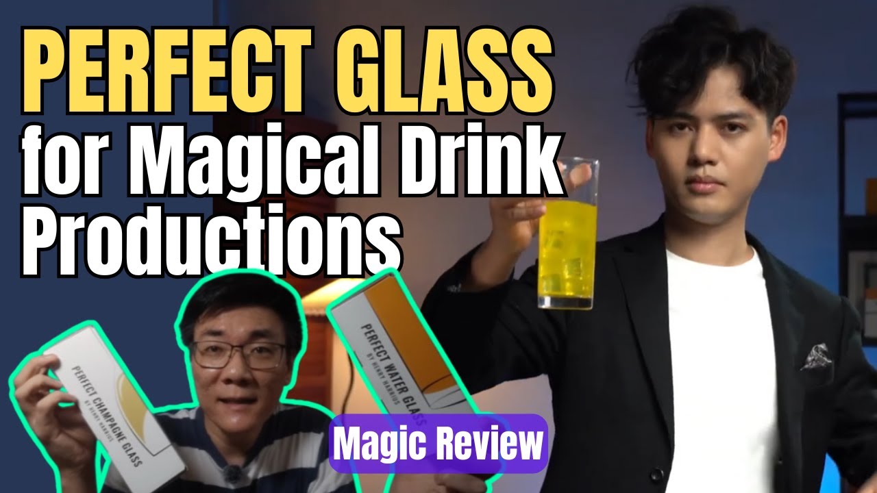Perfect Water Glass & Perfect Champagne Glass by Henry Harrius - Magic Review