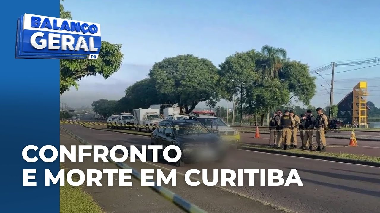Suspeito de furtar casas em Curitiba é morto em confronto após reagir à abordagem da PM