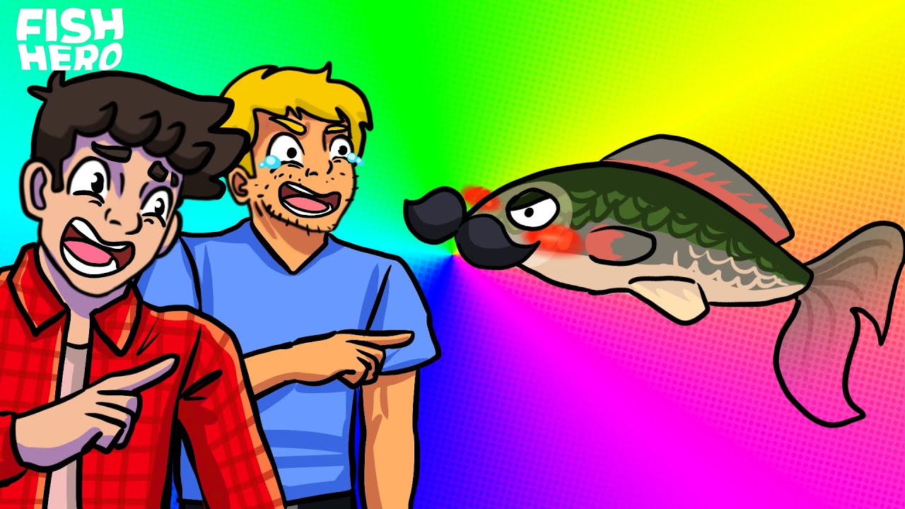 ZMUSIŁEM PUZONIKA DO TEJ GRY XD | FISH HERO