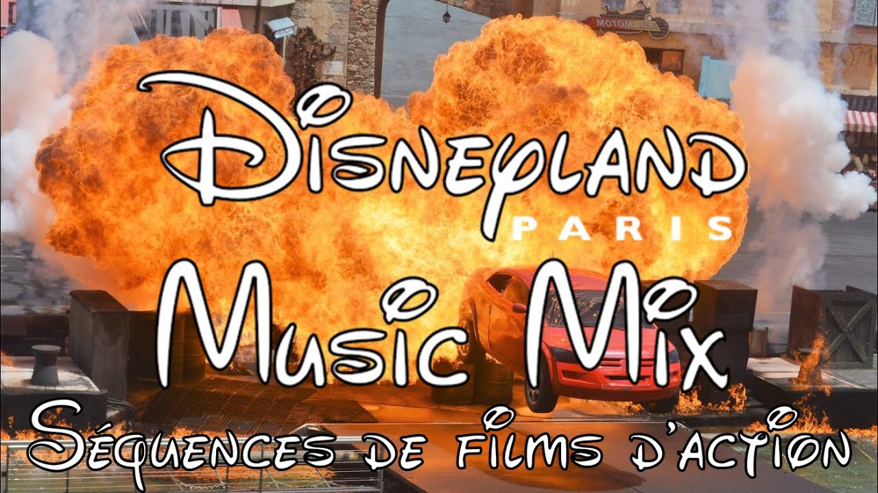 Disneyland Paris Musique -  Moteurs... Action! Stunt Show Spectacular - S&eacute;quences de films d'action