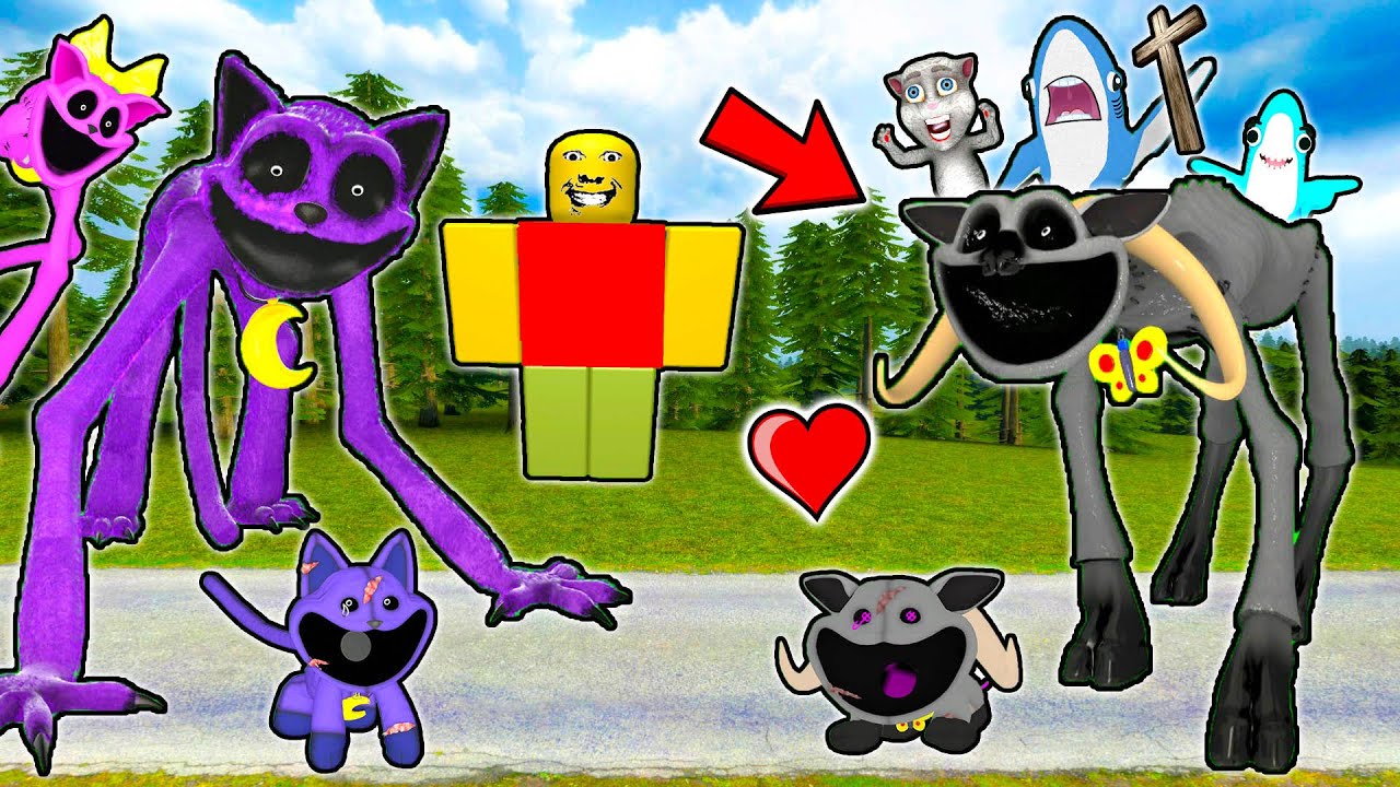 MAMA OAIE A NASCUT PE BEBE OAIE! DRACULASS VS MONSTRUL UITAT DIN POPPY PLAYTIME VS CATNAP DIABOLIC!