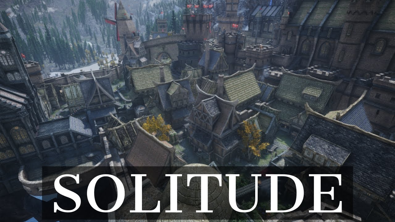 Solitude City Overhaul | Enhanced Solitude & The Great City of Solitude | Skyrim Mods