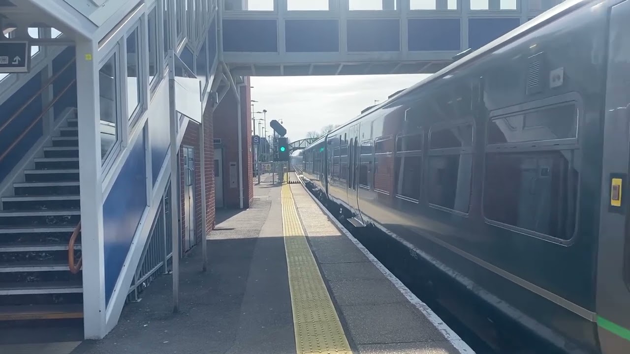 Great Western Railway 165111 departs Wokingham For Guildford
