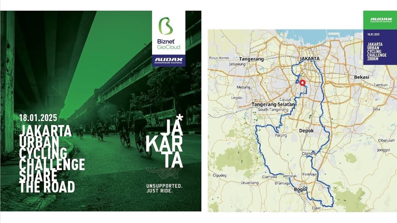 Audax Jakarta 200 Km | JUCC 2025