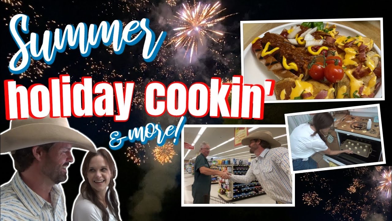 We've got boys...🤣 Double Peanut Butter Cookies & Homemade Hot Dog Chili & Chips | Summer Cooking