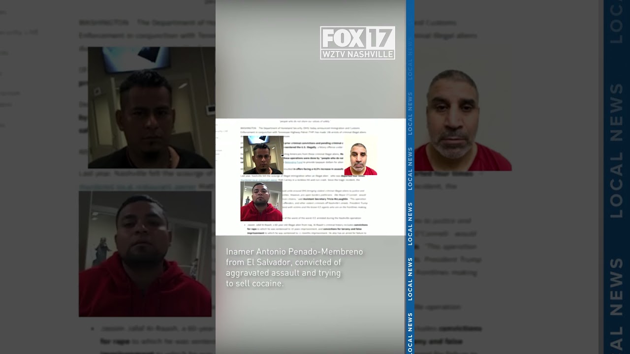 MS-13, Tren De Aragua arrests made... but Nashville's mayor wants proof