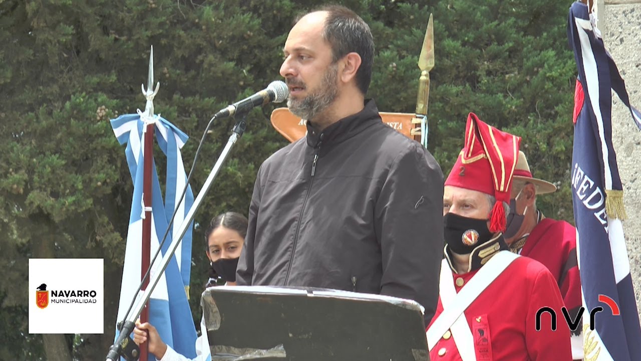 Palabras del Sub  Sec  Ezequiel Grimson en el Acto Homenaje al Gral  Dorrego --  13 12 20 Navarro