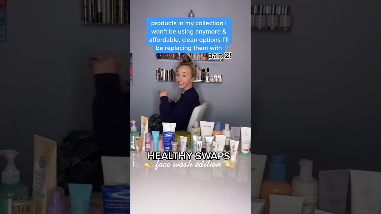 Clean Swaps: Face Wash Edition (part 2) #cleanbeauty #cleanbeautyrevolution #cleanbeautyproducts