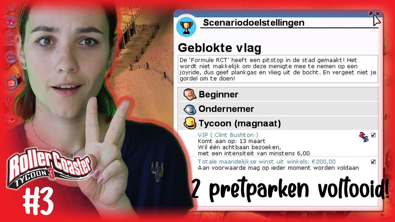 RCT3 ✩ 2 pretparken voltooid! #3