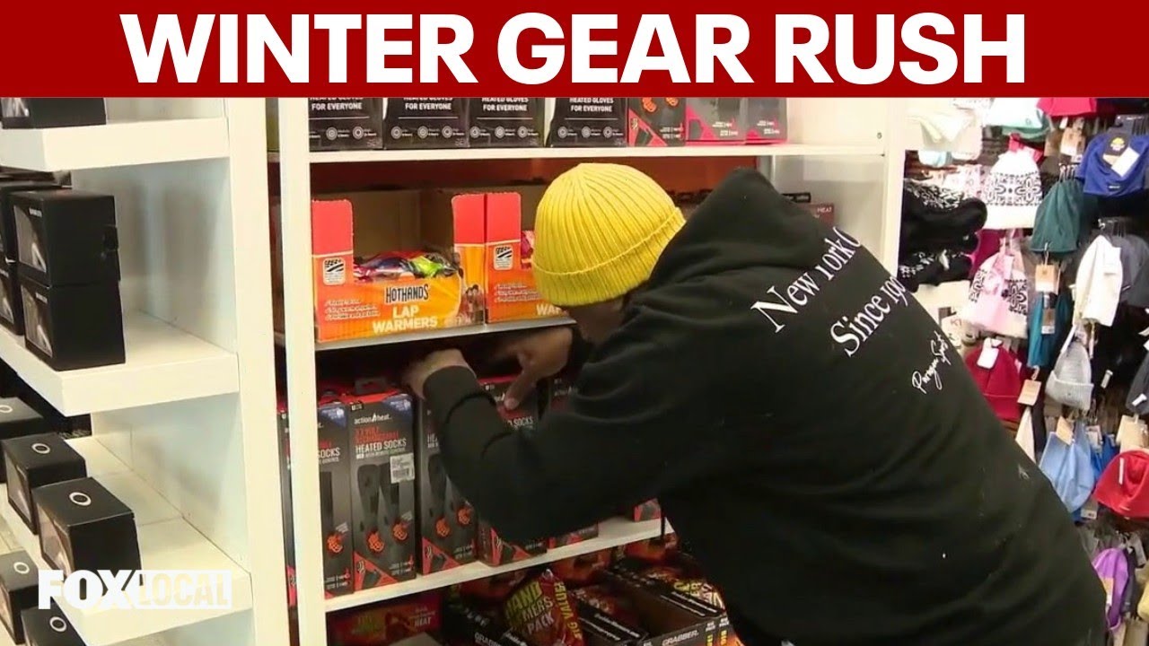 Deep freeze sends New Yorkers scrambling for heated winter gear