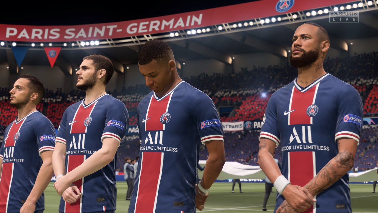 FIFA 21 | PSG vs RB Leipzig - UEFA Champions League (Full 4K Gameplay)