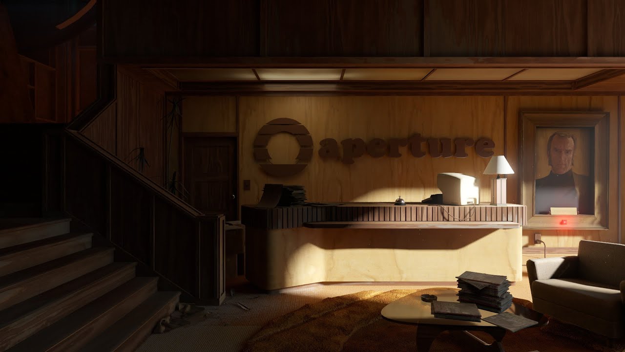 Aperture Desk Job - Final scene