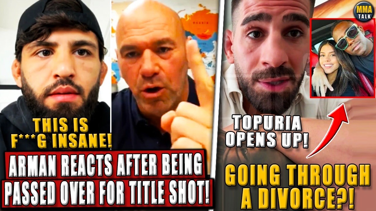 MMA Community GOES OFF on Dana White Over New Fight ANNOUNCEMENTS! Topuria OPENS UP&nbsp;on&nbsp;DIVORCING!