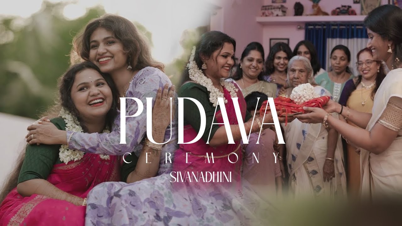 Kerala Traditional Pudava Ceremony Sivanadhini | Highlights |  Story Book Thrissur