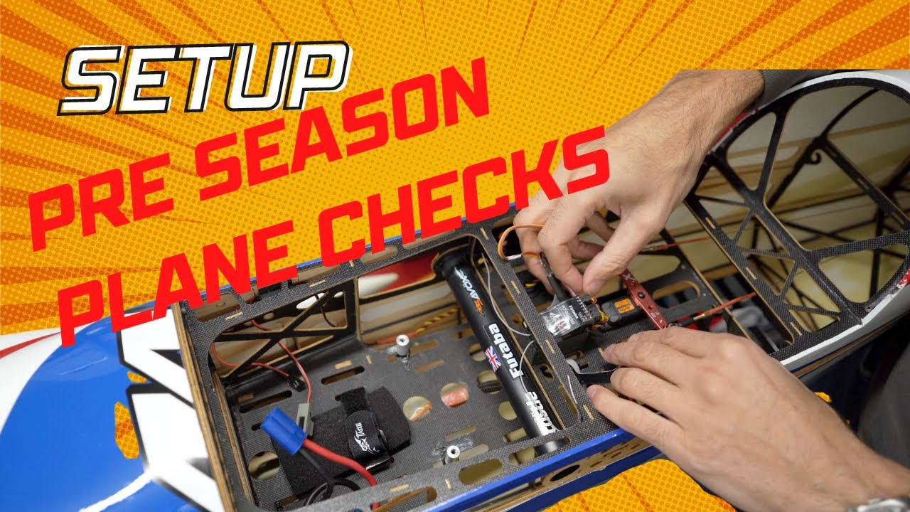 How to do Pre Season Aircraft checks | Laser 74