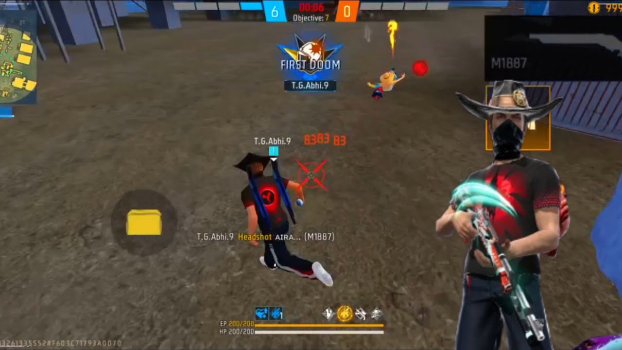 guild test 1 v 2 only headshot gameplay 